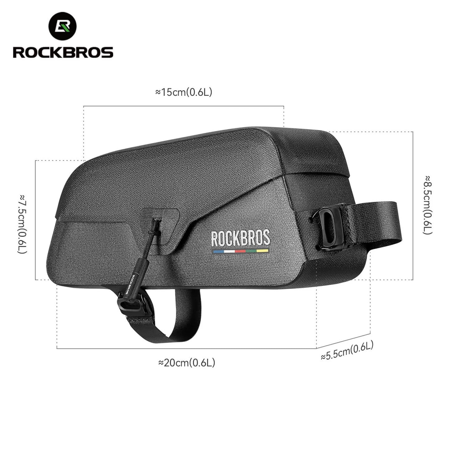 Magnetische Oberrohrtasche ROAD TO SKY