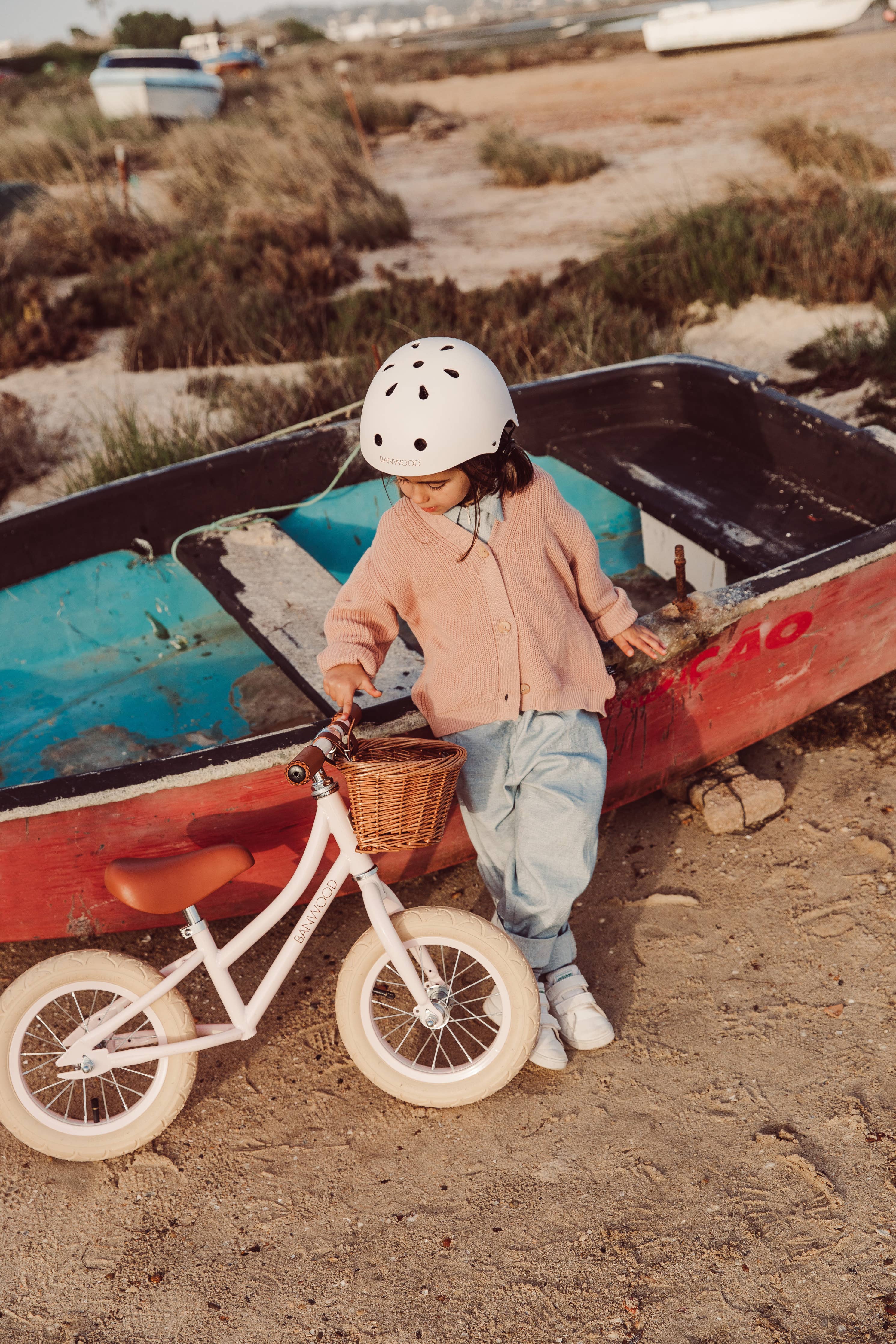 Banwood First Go Laufrad Vintage in Creme