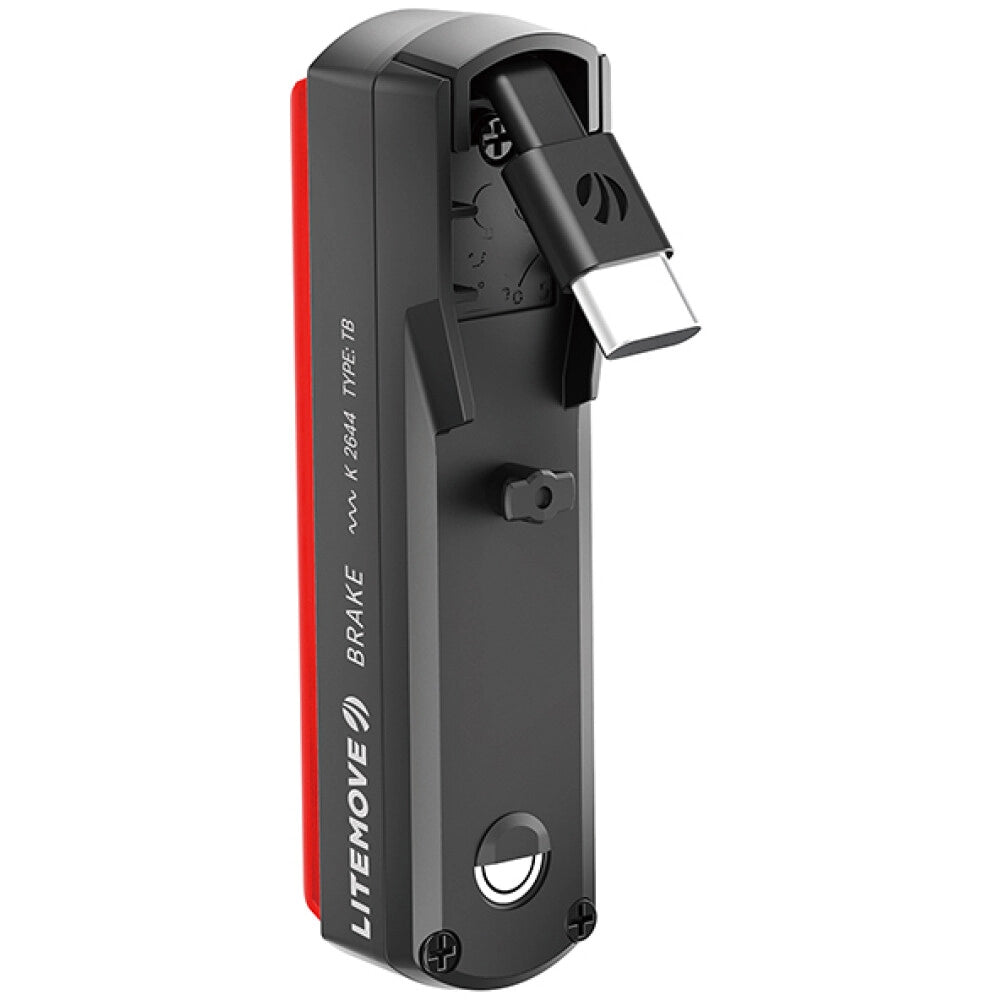 LITEMOVE TB-04 – StVZO LED-Akku-Rücklicht mit Bremslichtfunktion