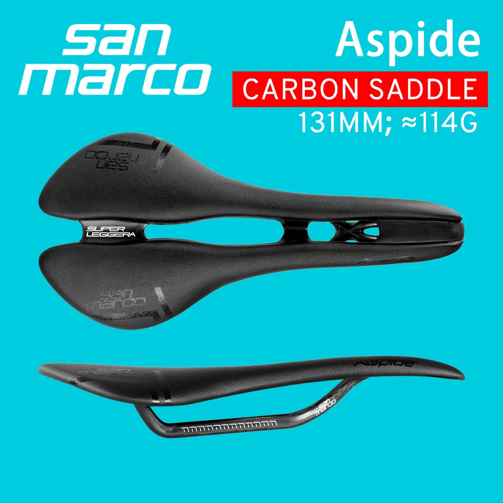 San Marco Aspide Superleggera Carbon Sattel – 114 g Ultraleicht für Rennrad