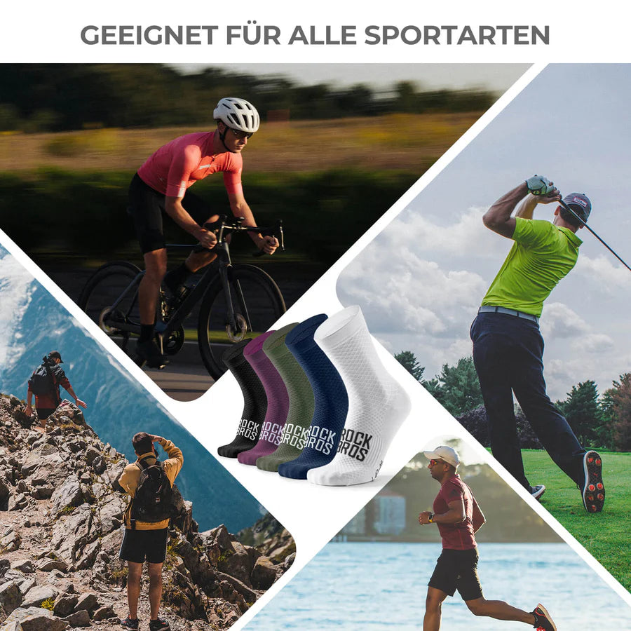 ROAD TO SKY Sportsocken Atmungsaktive Performance-Socken