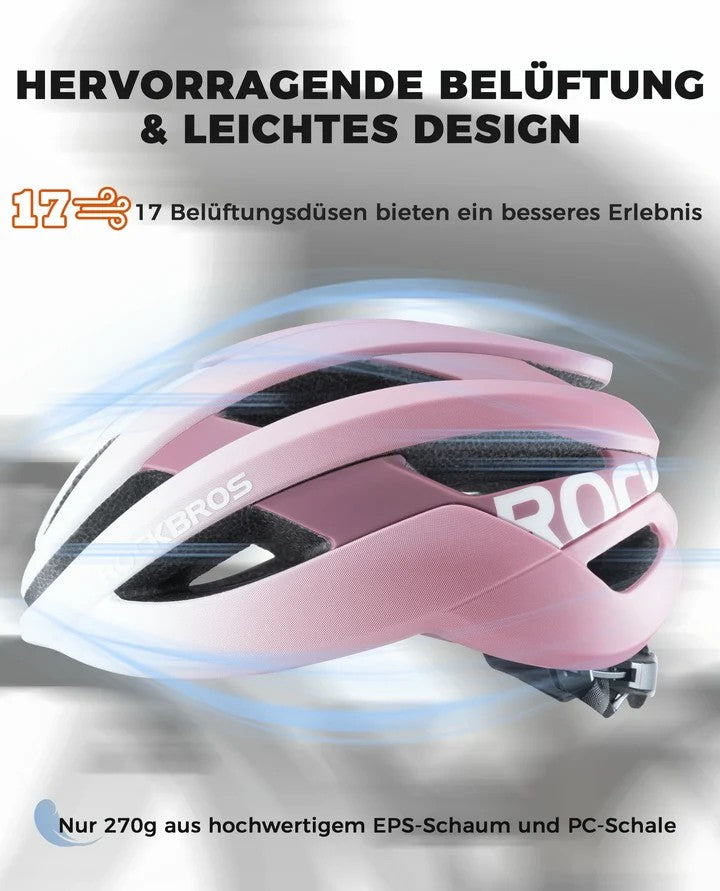 ROCKBROS Fahrradhelm für Erwachsene & Jugendliche