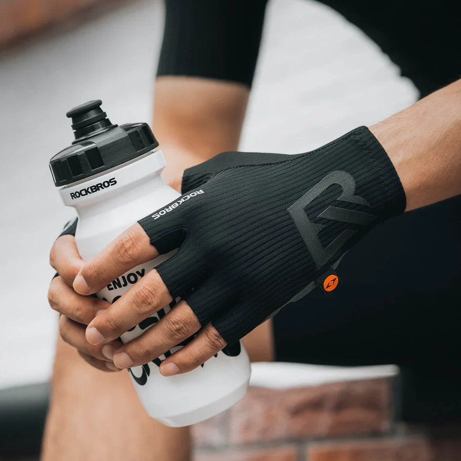 Halbfinger Fahrradhandschuhe mit Elastic Interface®