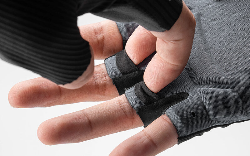 Halbfinger Fahrradhandschuhe mit Elastic Interface®