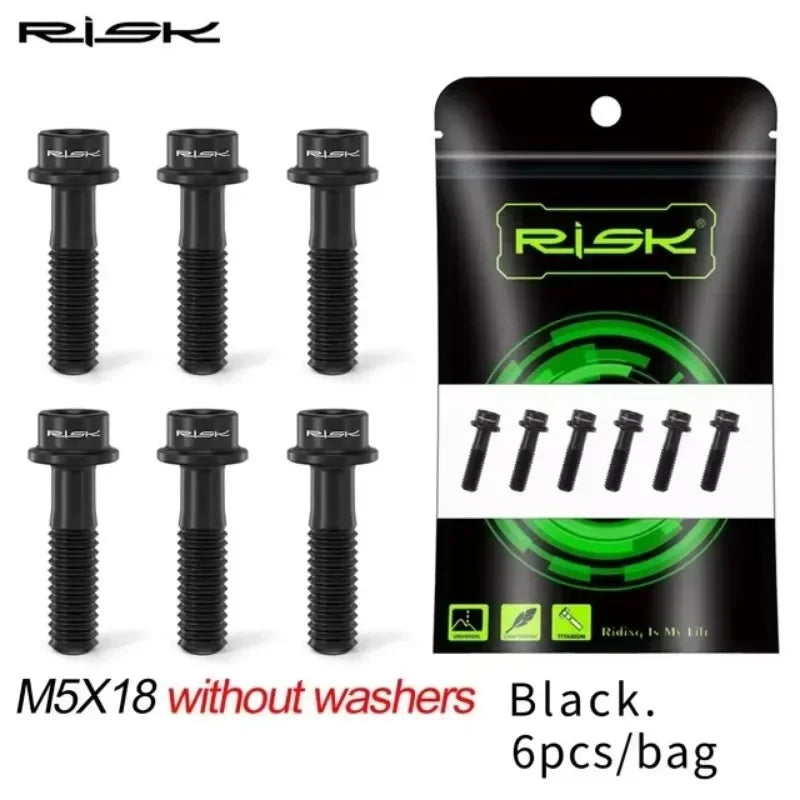 RISK Titan-Schrauben M5*16 M5*18