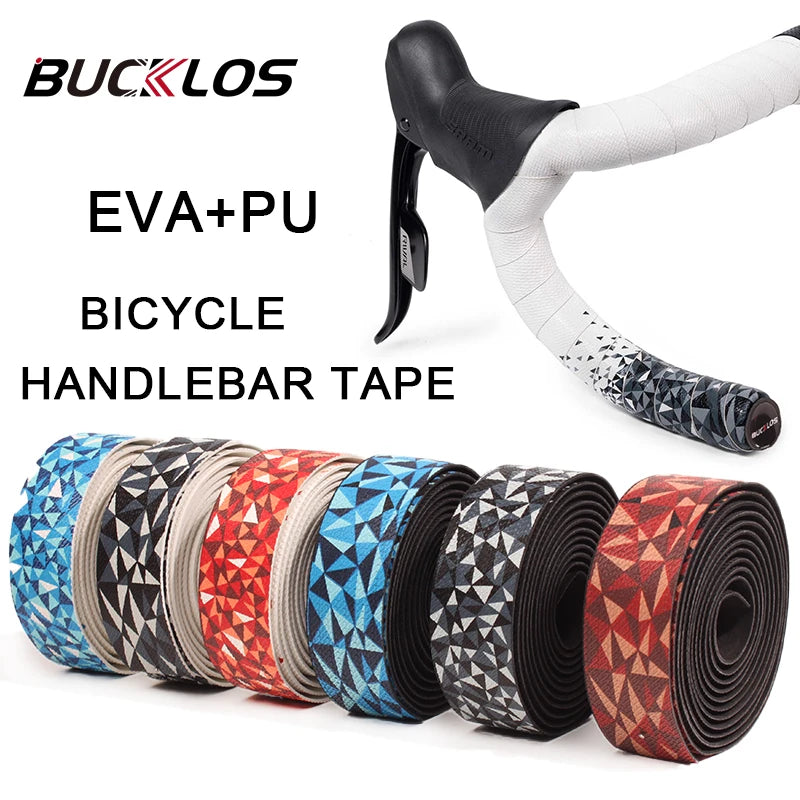 BUCKLOS Fahrrad Lenkerband – EVA + PU Komfort, Grip & Style