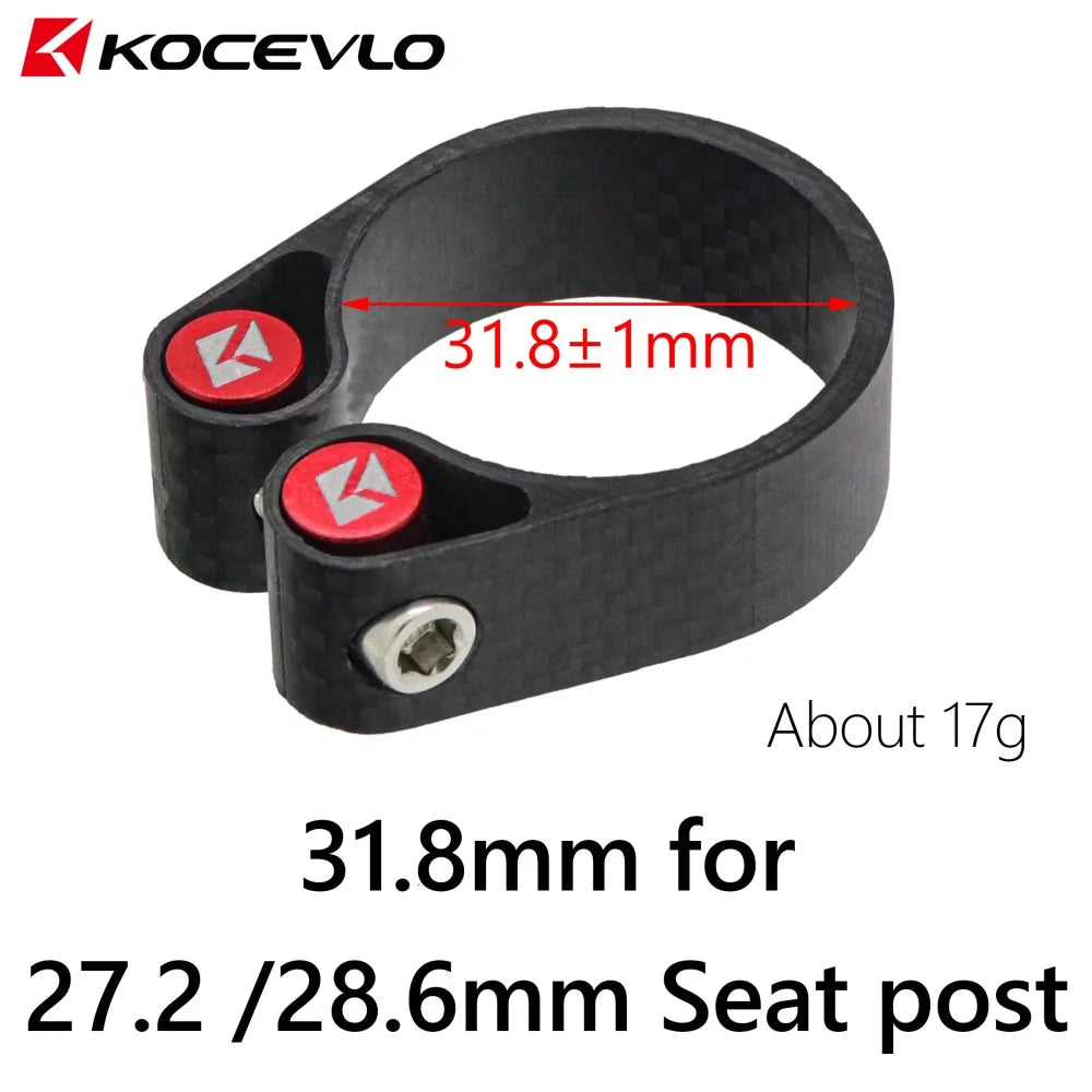 KOCEVLO Carbon Sattelklemme – Ultraleicht