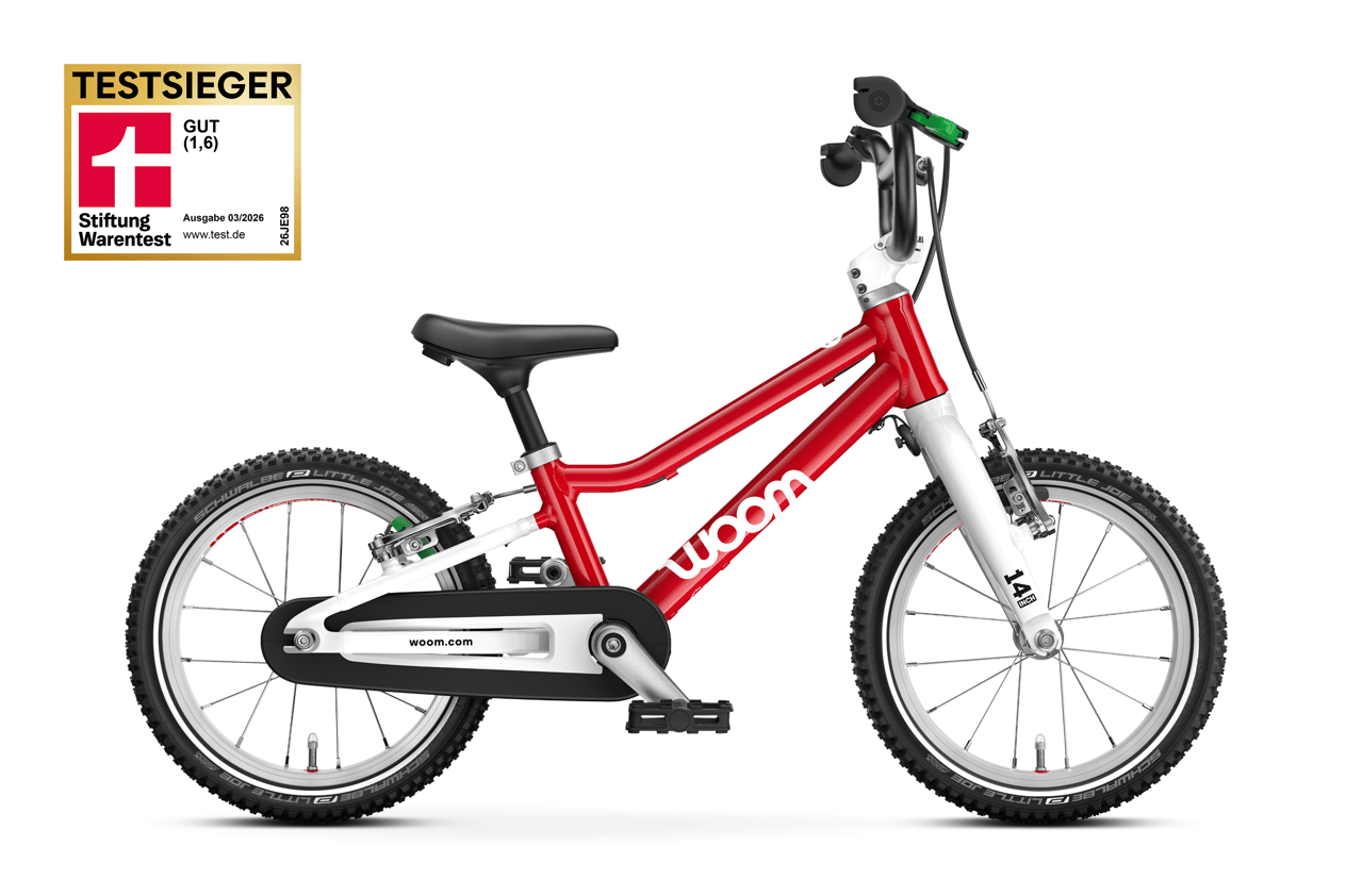 Woom Go 2 – 14-Zoll-Kinderfahrrad