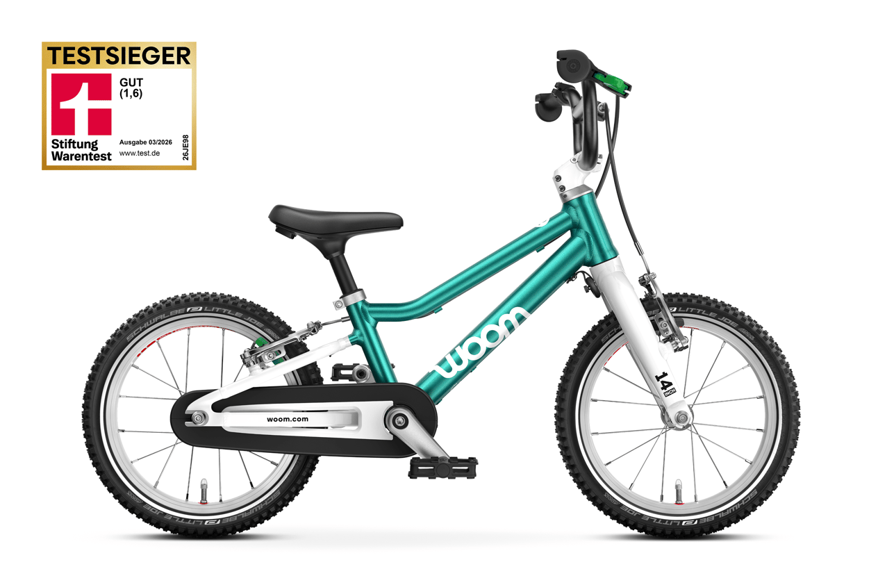 Woom Go 2 – 14-Zoll-Kinderfahrrad