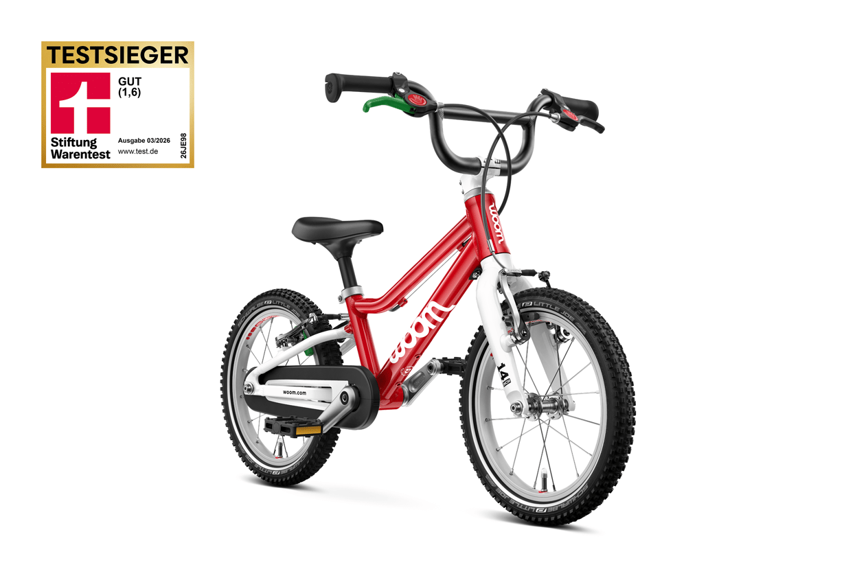 Woom Go 2 – 14-Zoll-Kinderfahrrad
