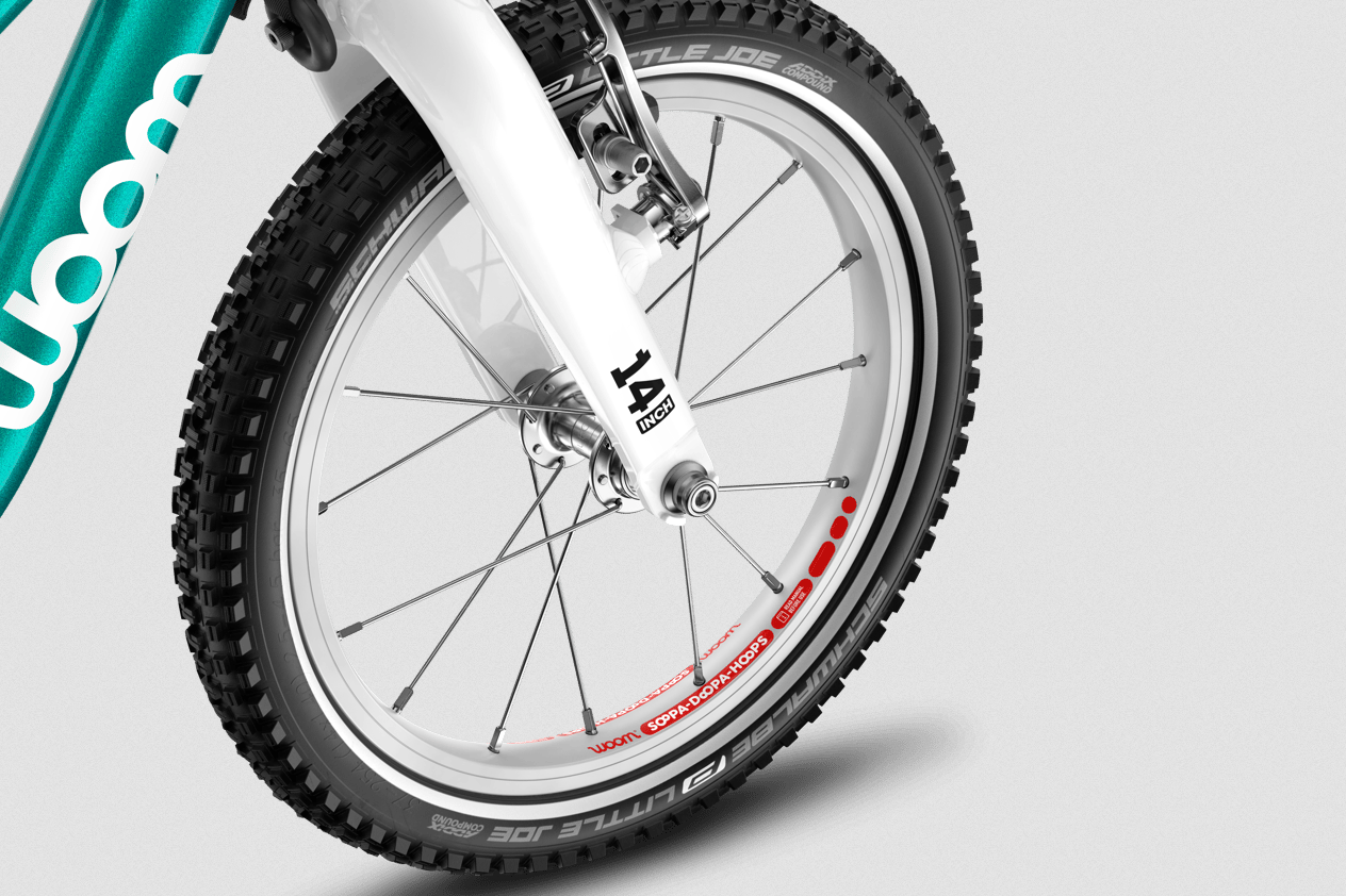 Woom Go 2 – 14-Zoll-Kinderfahrrad