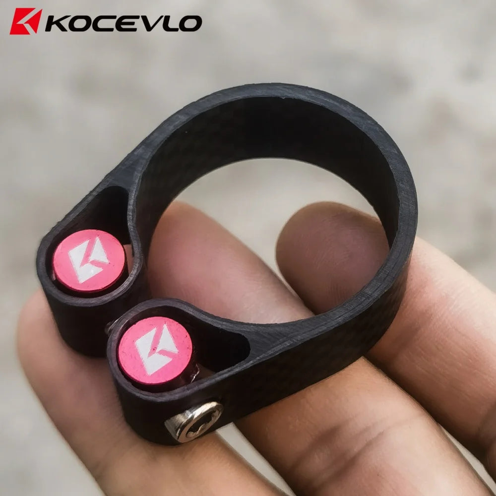 KOCEVLO Carbon Sattelklemme – Ultraleicht