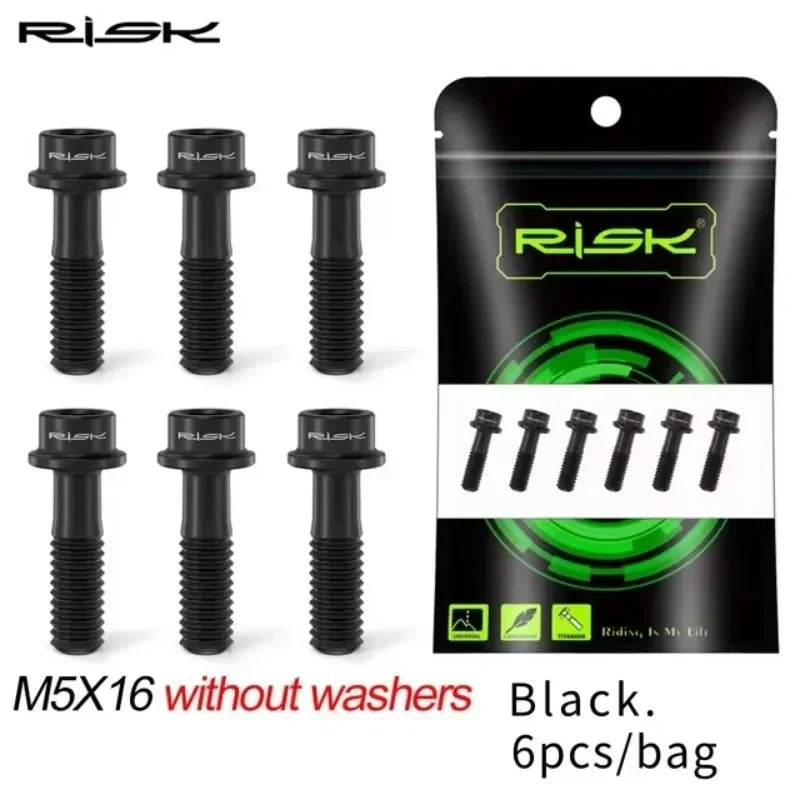 RISK Titan-Schrauben M5*16 M5*18