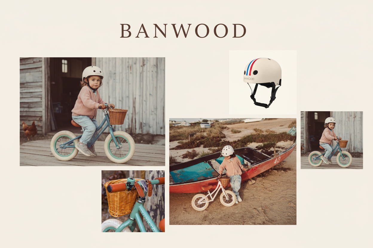 Banwood Werbe-Collage