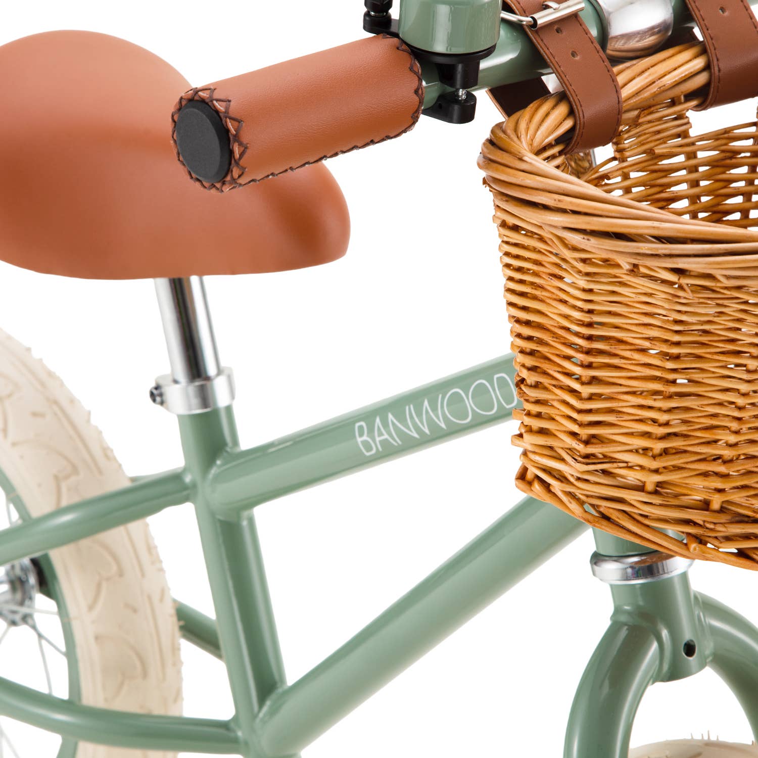 Banwood Laufrad First Go Vintage – Forest Grün