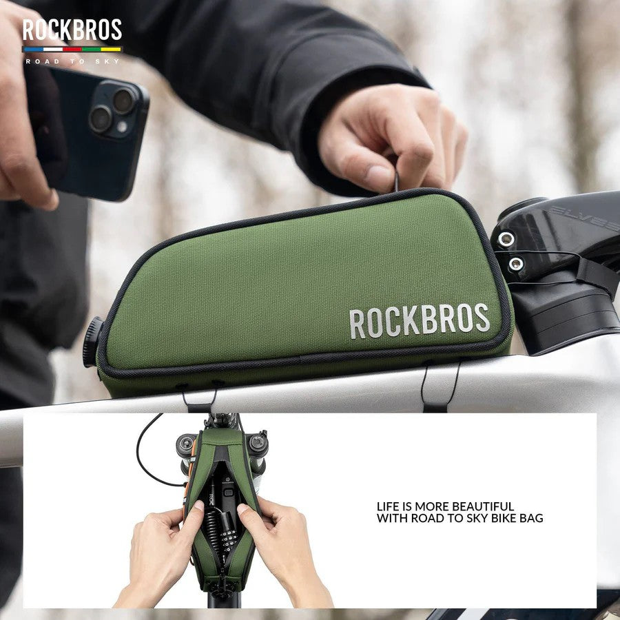 Oberrohrtasche mit ROCK FIT Schnellverschluss – 0,7 Liter