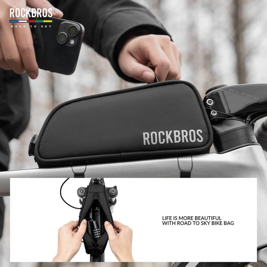 Oberrohrtasche mit ROCK FIT Schnellverschluss – 0,7 Liter