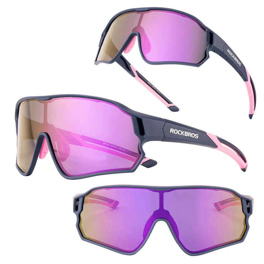 Kinder-Radbrille mit polarisierten Gläsern (8–14 Jahre)