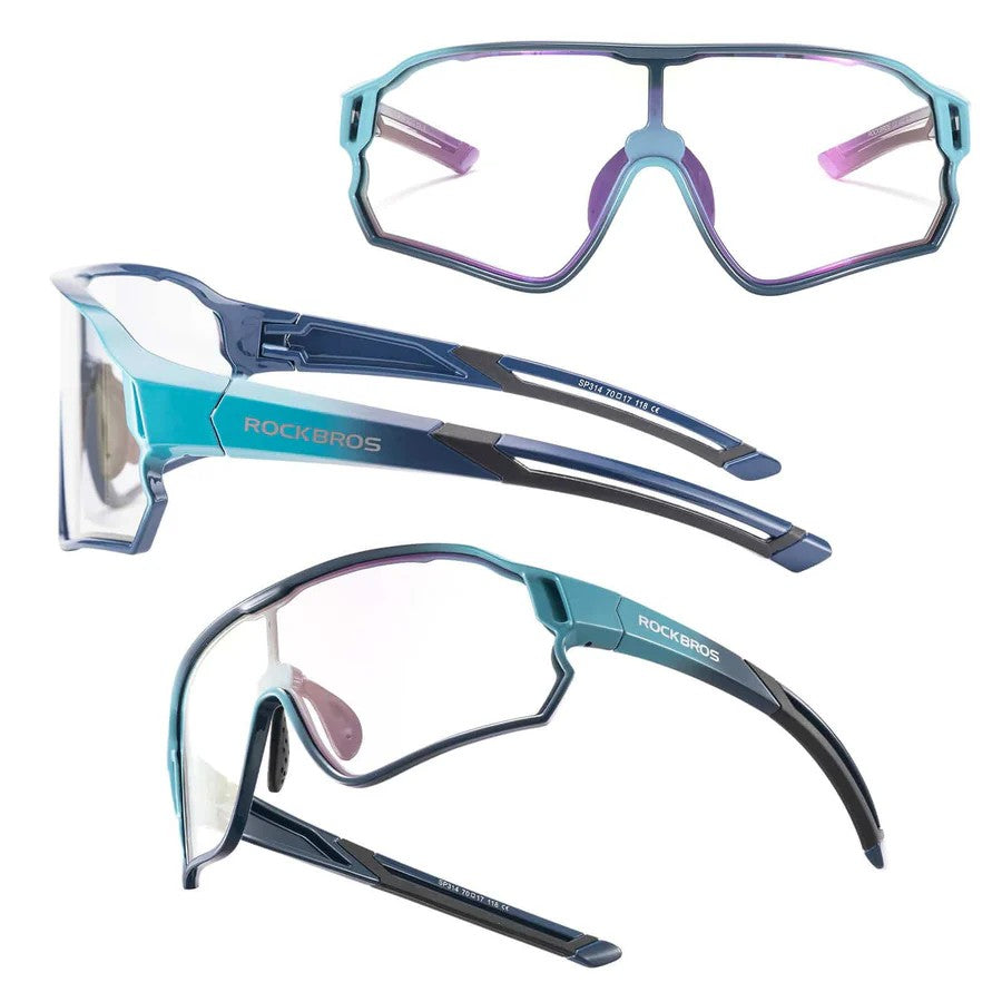 Selbsttönende Kinderfahrradbrille